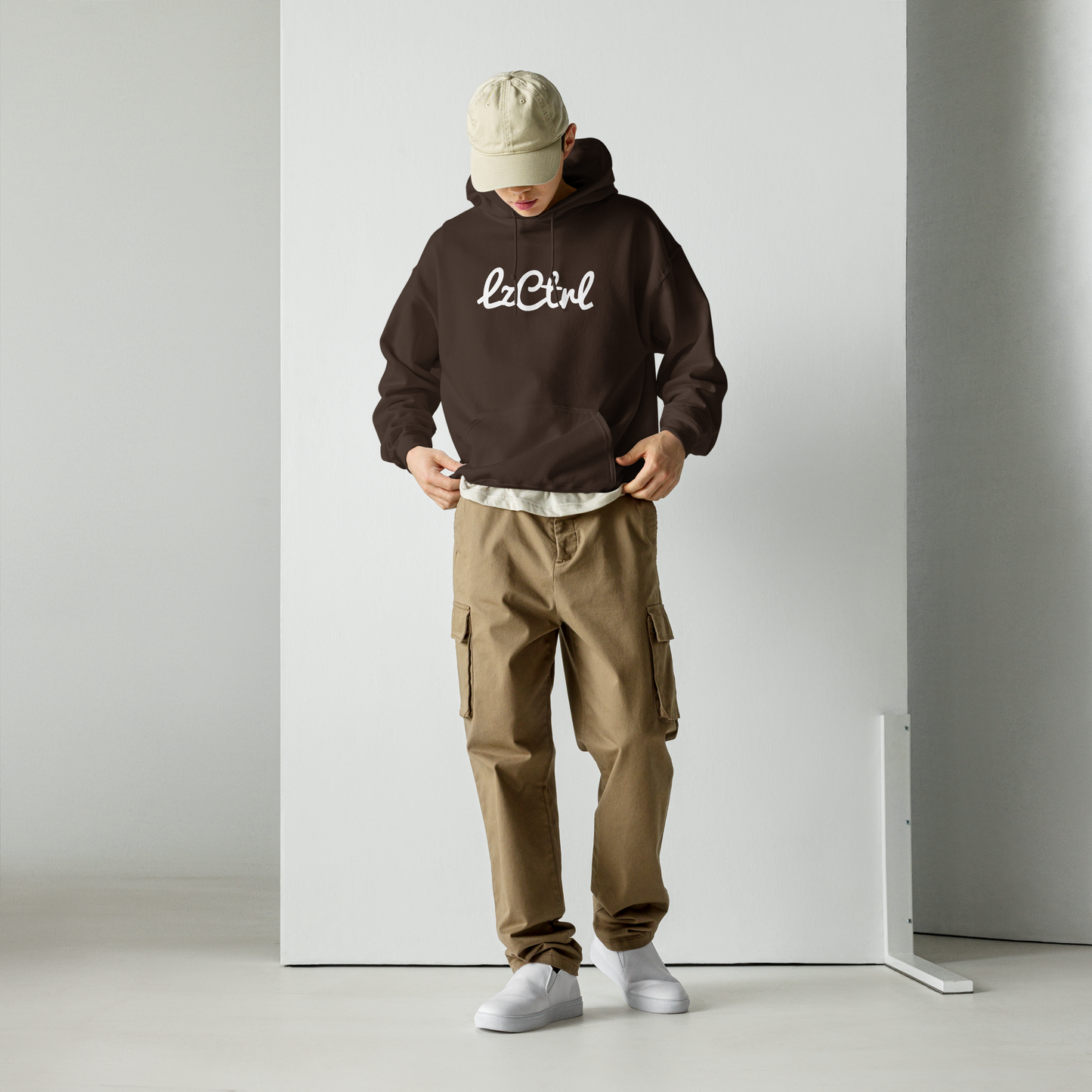 Sudadera con capucha con el logotipo clásico de LzCtrl