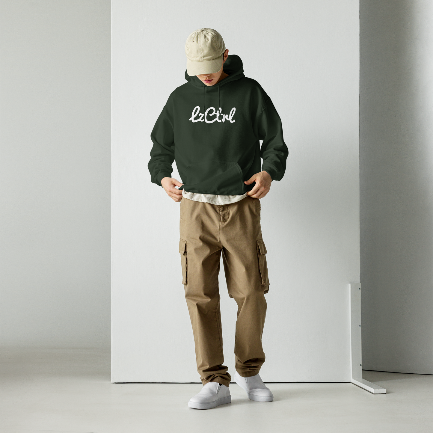Sudadera con capucha con el logotipo clásico de LzCtrl