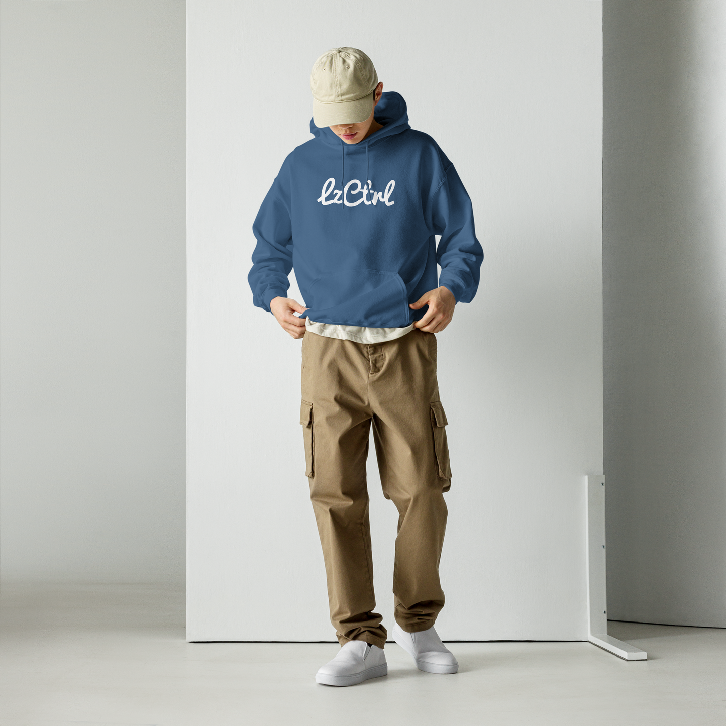 Sudadera con capucha con el logotipo clásico de LzCtrl