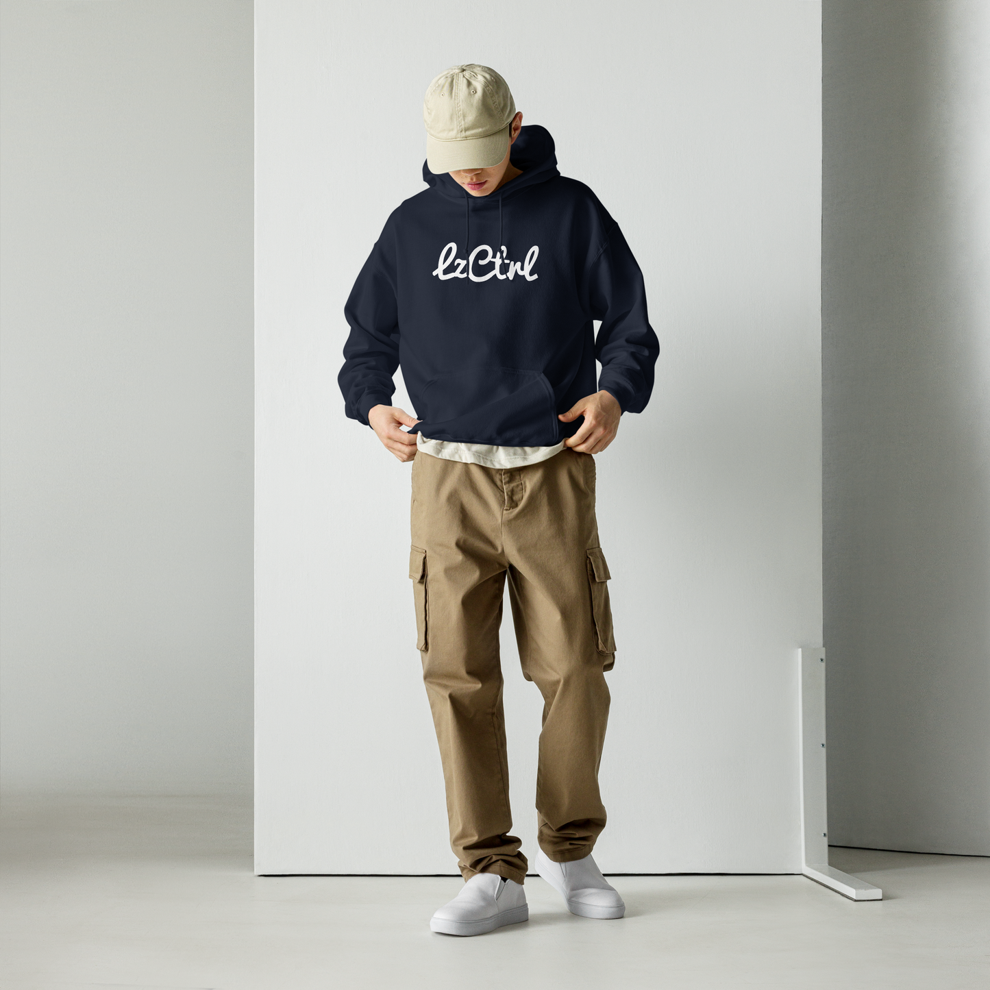 Sudadera con capucha con el logotipo clásico de LzCtrl